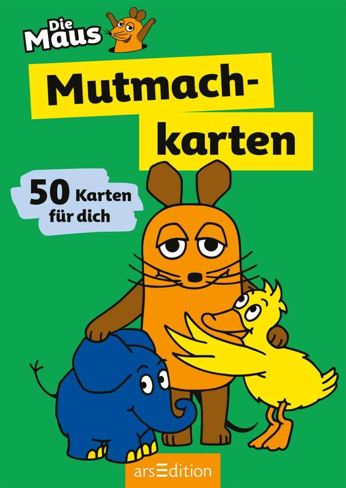 Bild: 9783845869117 | Die Maus - Mutmachkarten | 50 Karten für dich | Taschenbuch | 50 S.