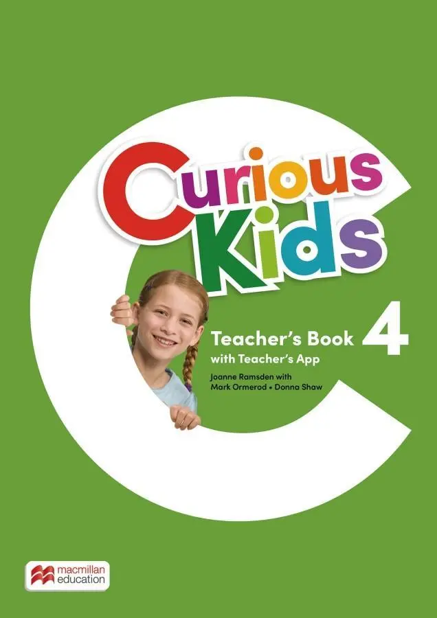 Cover: 9783191129217 | Curious Kids 4 | Teacher's Book with App | Joanne Ramsden (u. a.)