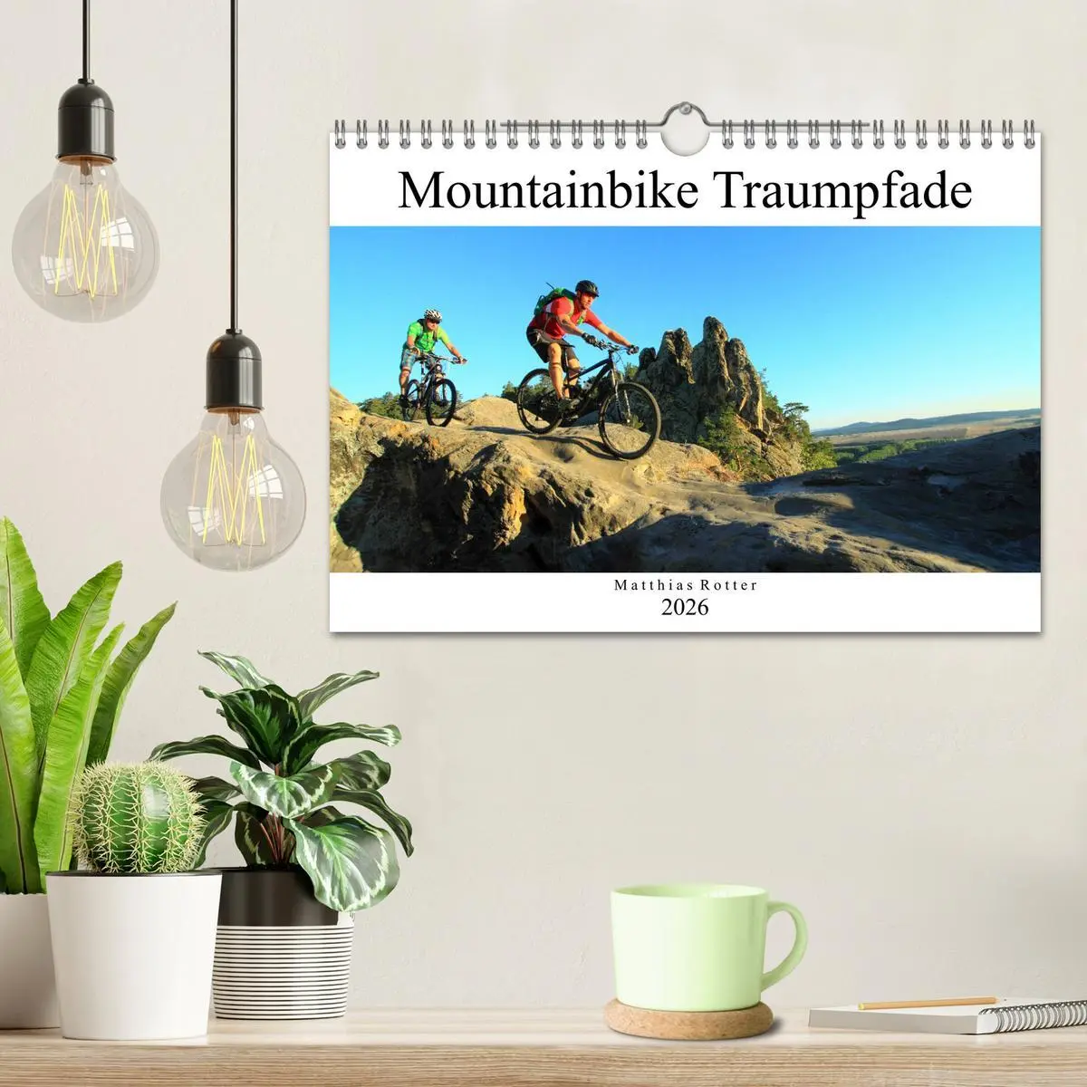 Bild: 9783457849217 | Mountainbike Traumpfade (Wandkalender 2026 DIN A4 quer), CALVENDO...