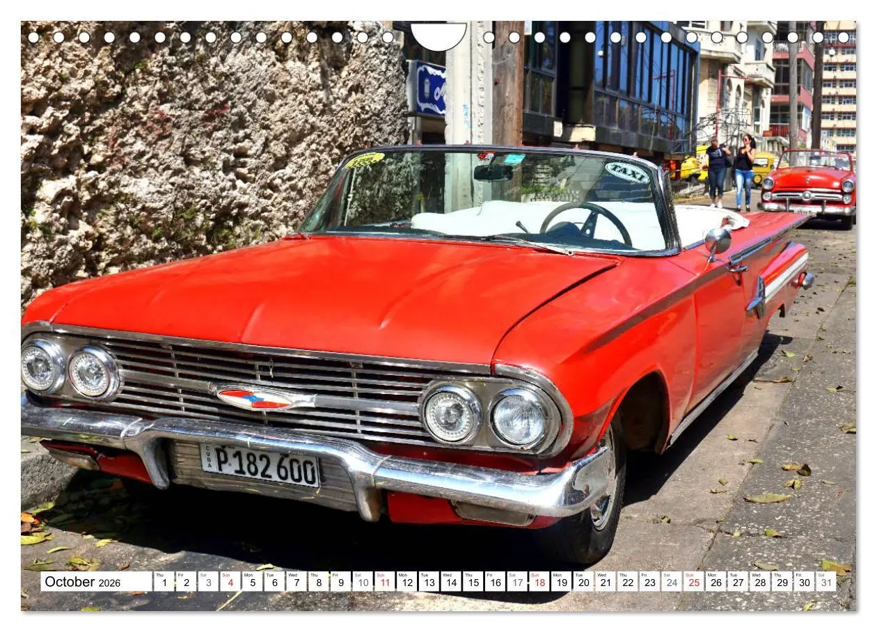 Bild: 9783516559217 | 1960 Impala - The most spectacular Chevy (Wall Calendar 2026 DIN A4...