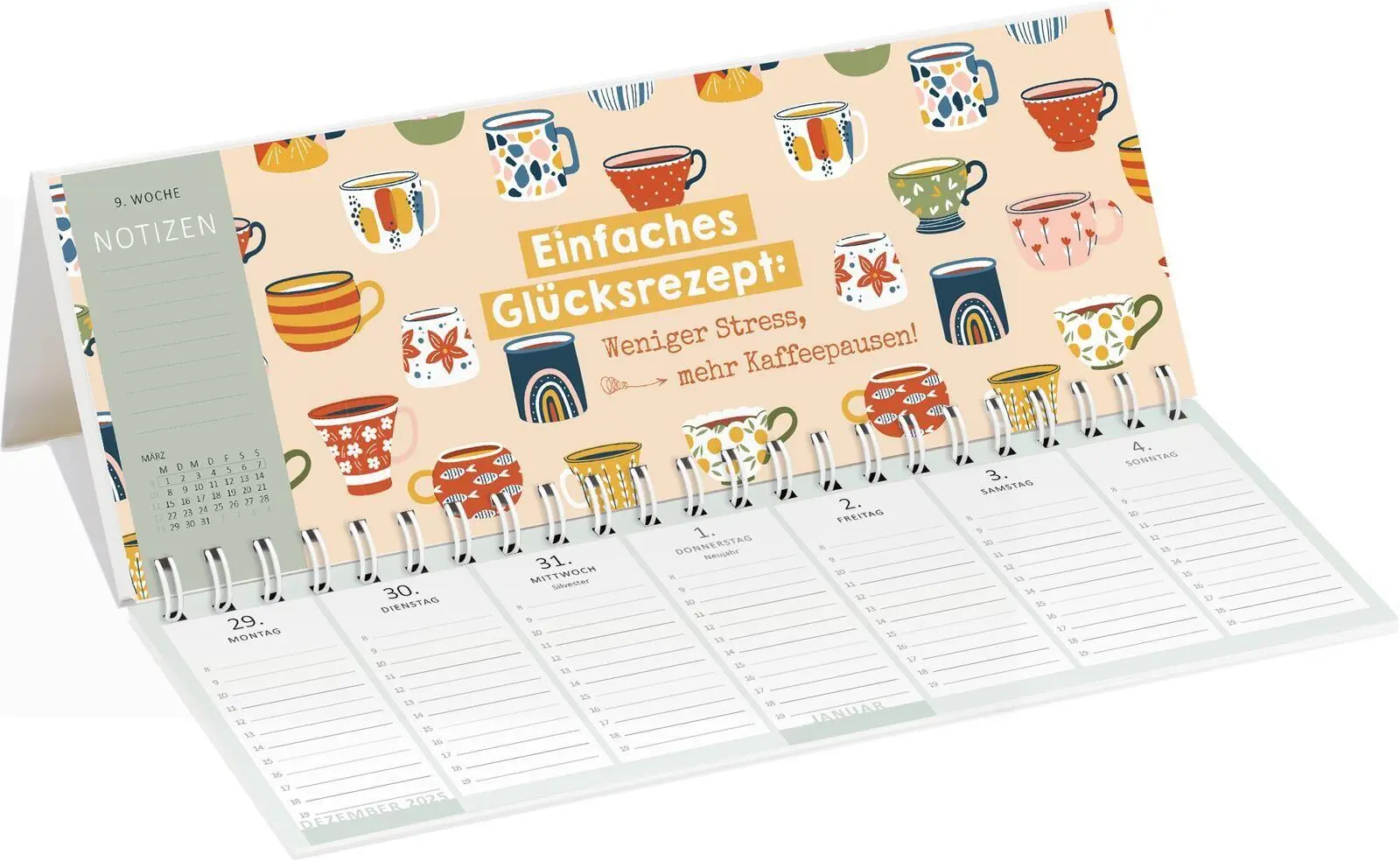 Bild: 4014489139317 | Tischkalender Heute ist mein Lieblingstag! 2027 | Kalender | 128 S.