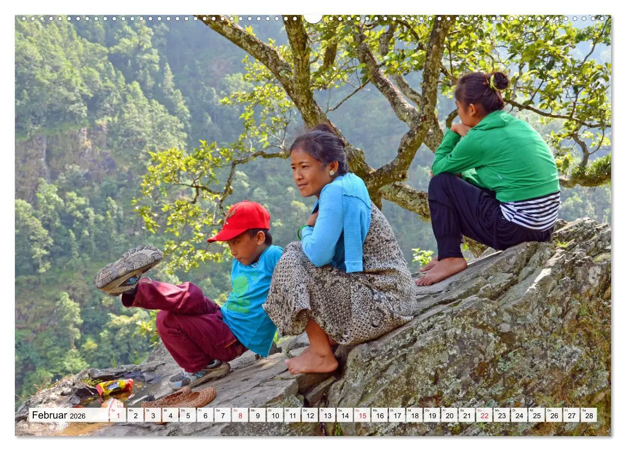 Bild: 9783457699317 | NEPAL, die Umrundung des Manaslu (hochwertiger Premium Wandkalender...