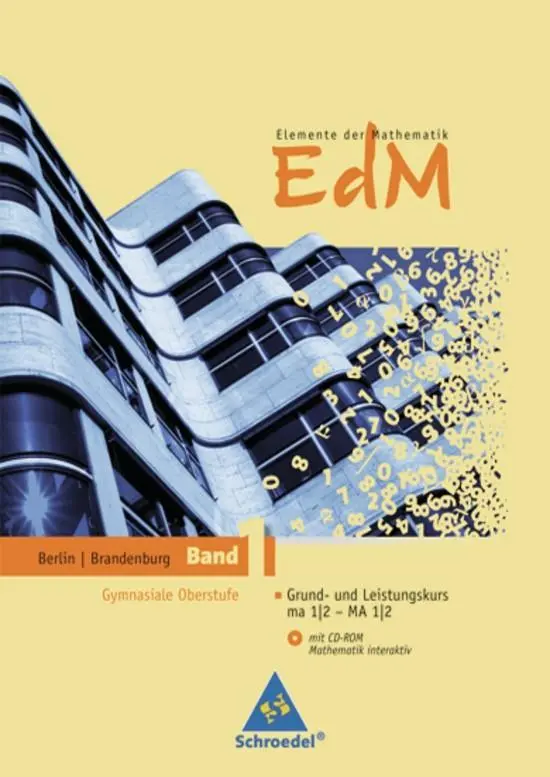 Cover: 9783507879317 | Elemente der Mathematik. Schulbuch 11/12.Berlin, Brandenburg,...