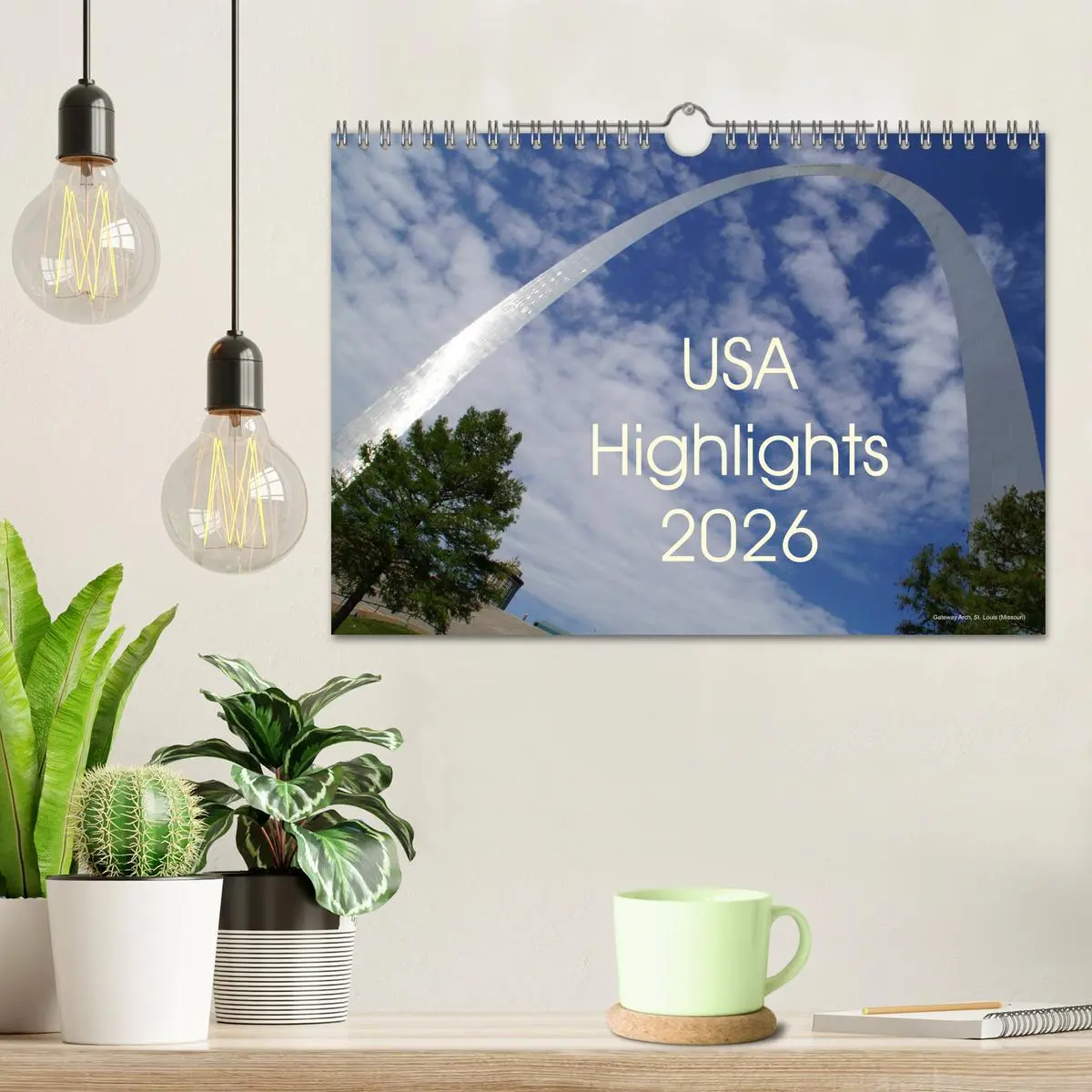 Bild: 9783516099317 | USA Highlights 2026 (Wandkalender 2026 DIN A4 quer), CALVENDO...
