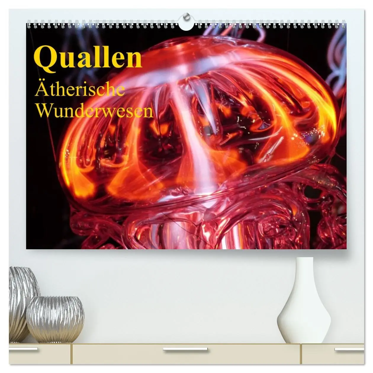 Cover: 9783516239317 | Quallen ¿ Ätherische Wunderwesen (hochwertiger Premium Wandkalender...