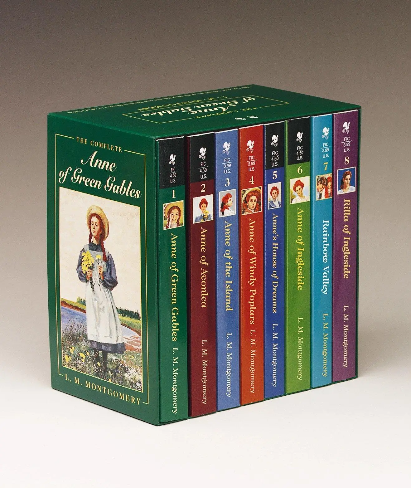 Cover: 9780553609417 | Anne of Green Gables, Complete 8-Book Box Set | Lucy Maud Montgomery
