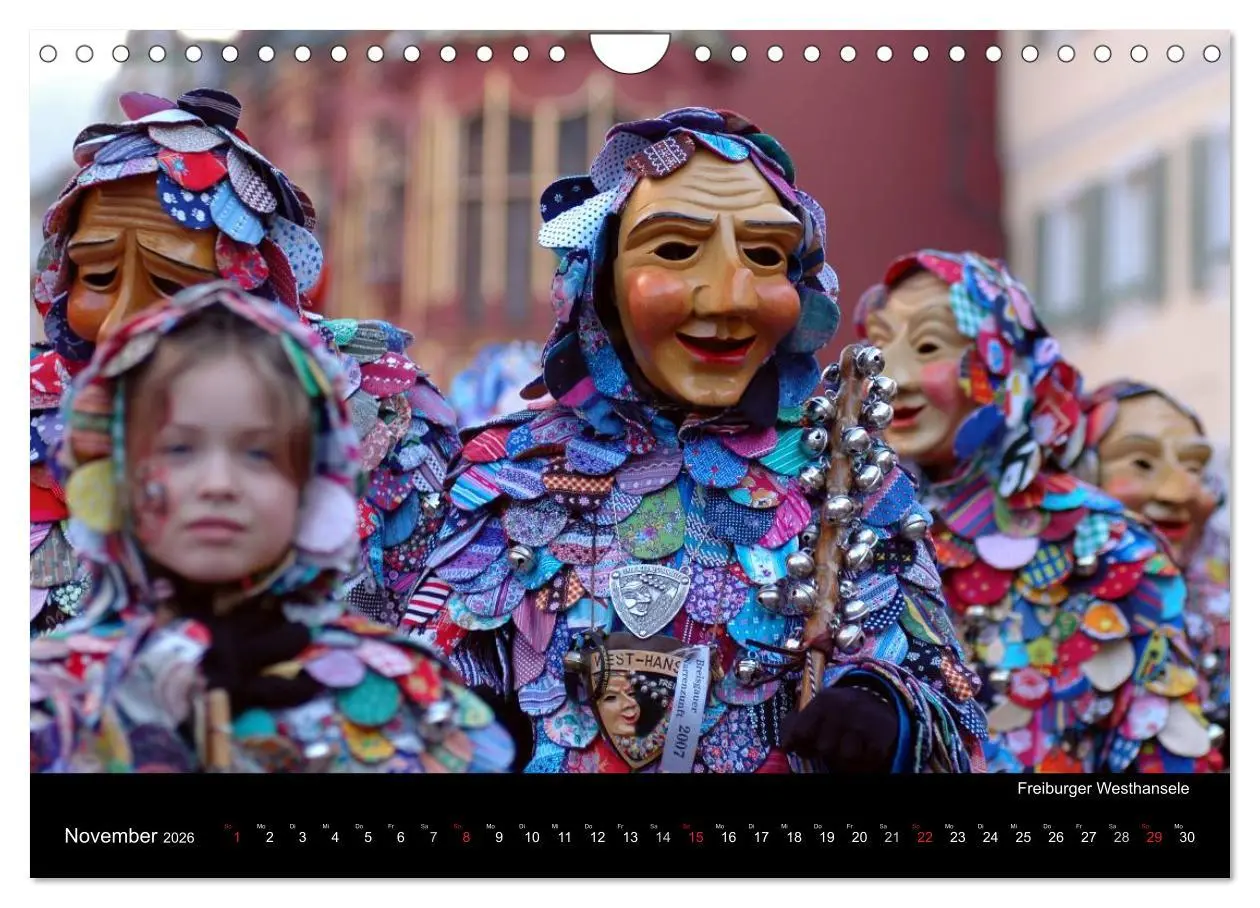 Bild: 9783516229417 | Narri Narro (Wandkalender 2026 DIN A4 quer), CALVENDO Monatskalender