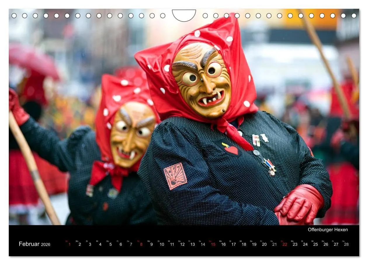 Bild: 9783516229417 | Narri Narro (Wandkalender 2026 DIN A4 quer), CALVENDO Monatskalender