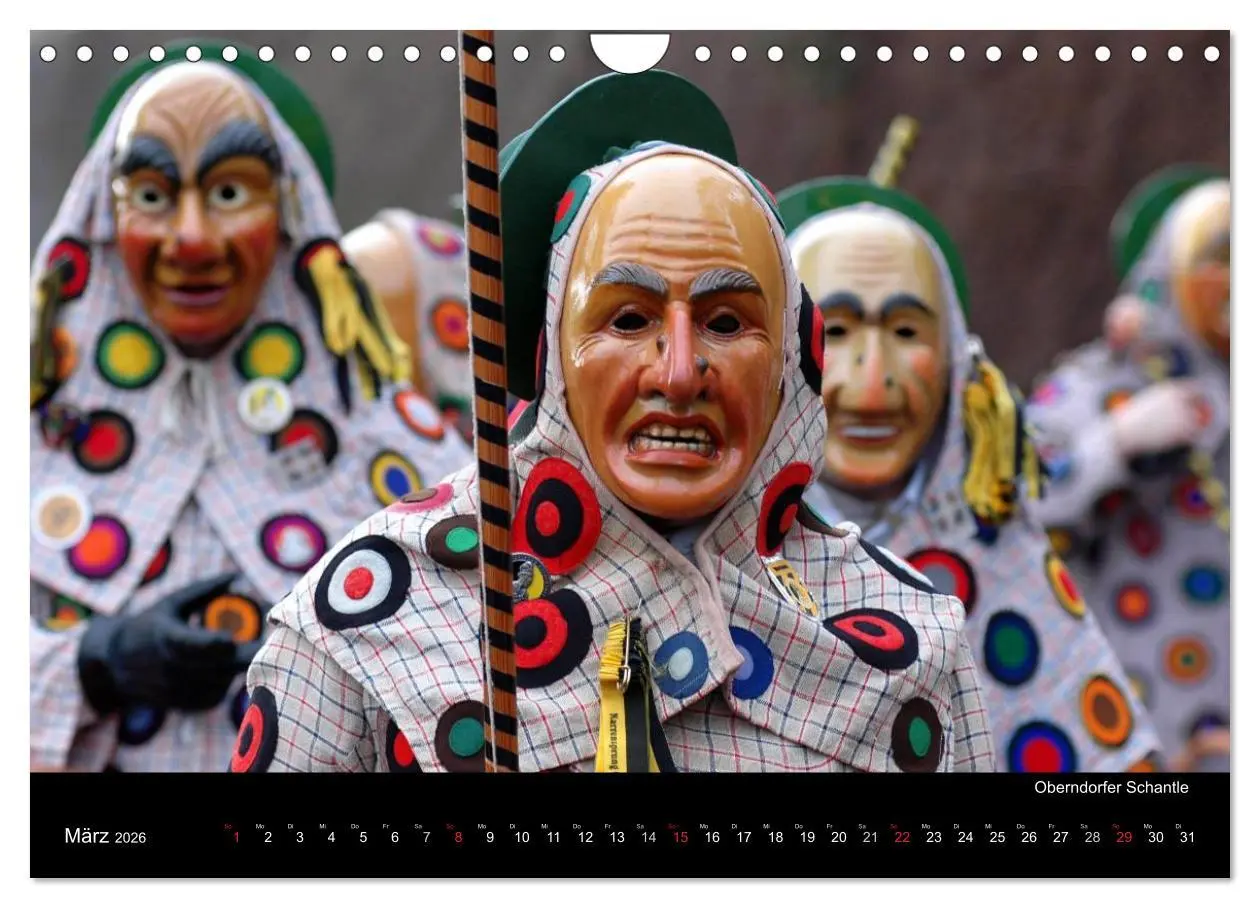 Bild: 9783516229417 | Narri Narro (Wandkalender 2026 DIN A4 quer), CALVENDO Monatskalender