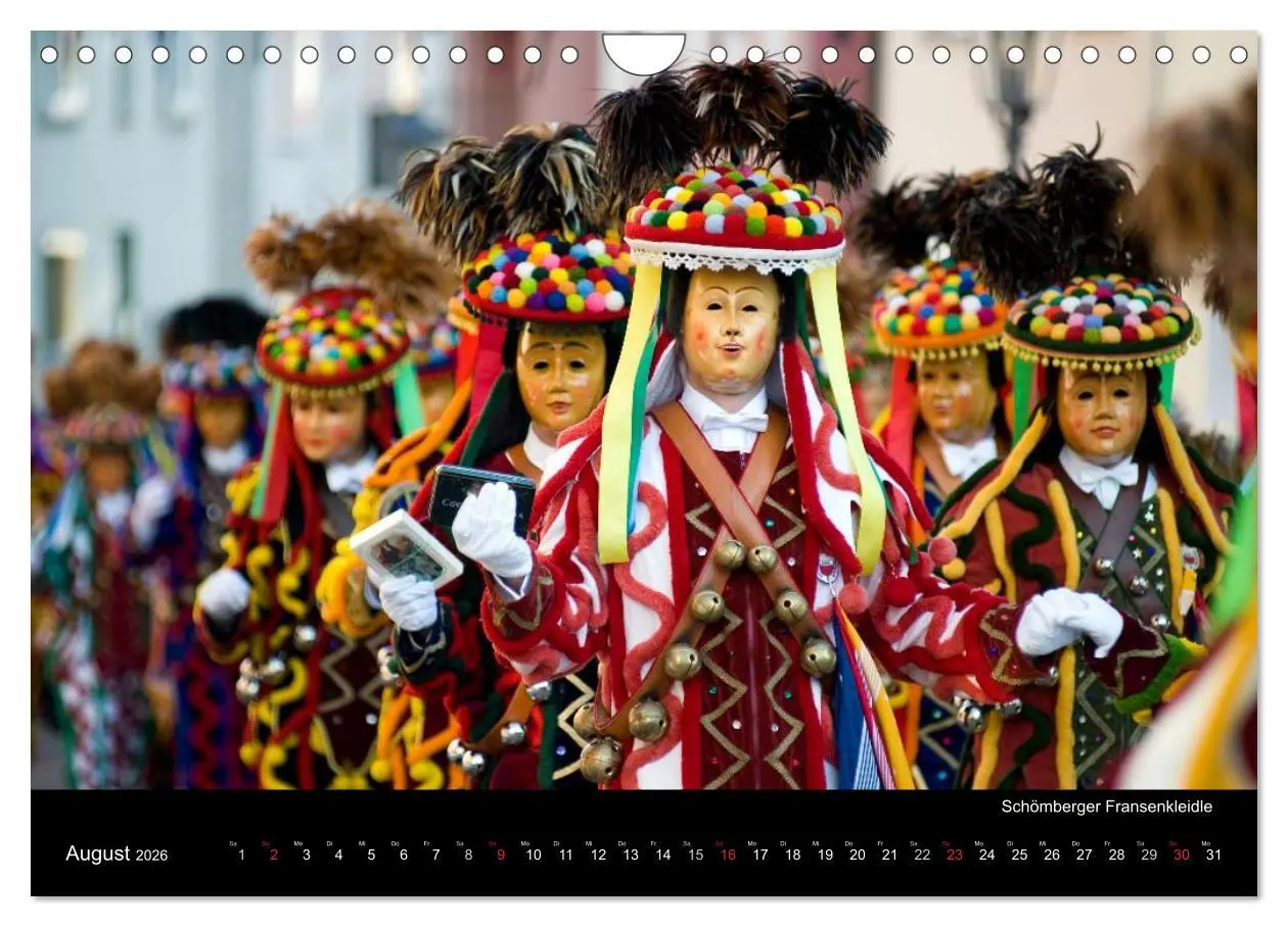 Bild: 9783516229417 | Narri Narro (Wandkalender 2026 DIN A4 quer), CALVENDO Monatskalender