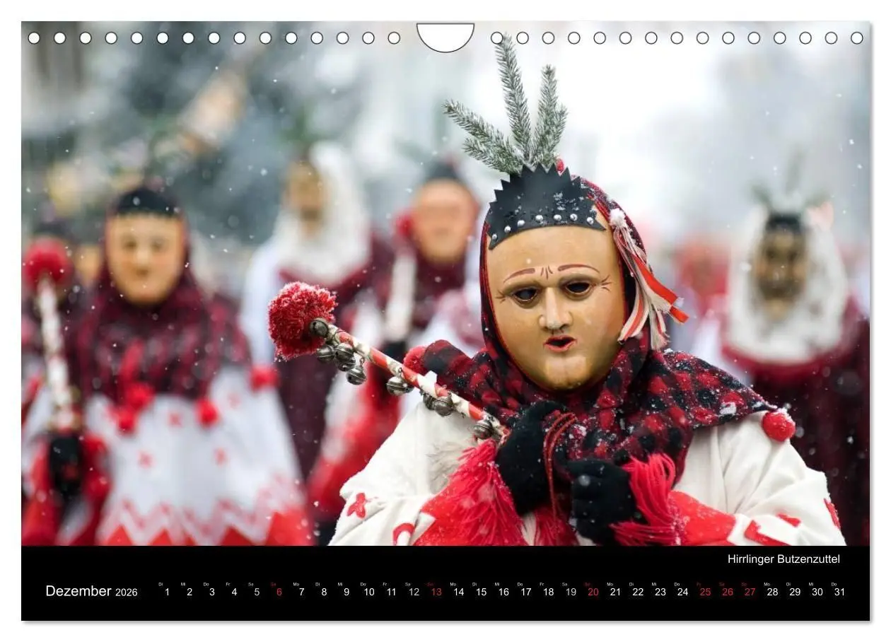 Bild: 9783516229417 | Narri Narro (Wandkalender 2026 DIN A4 quer), CALVENDO Monatskalender