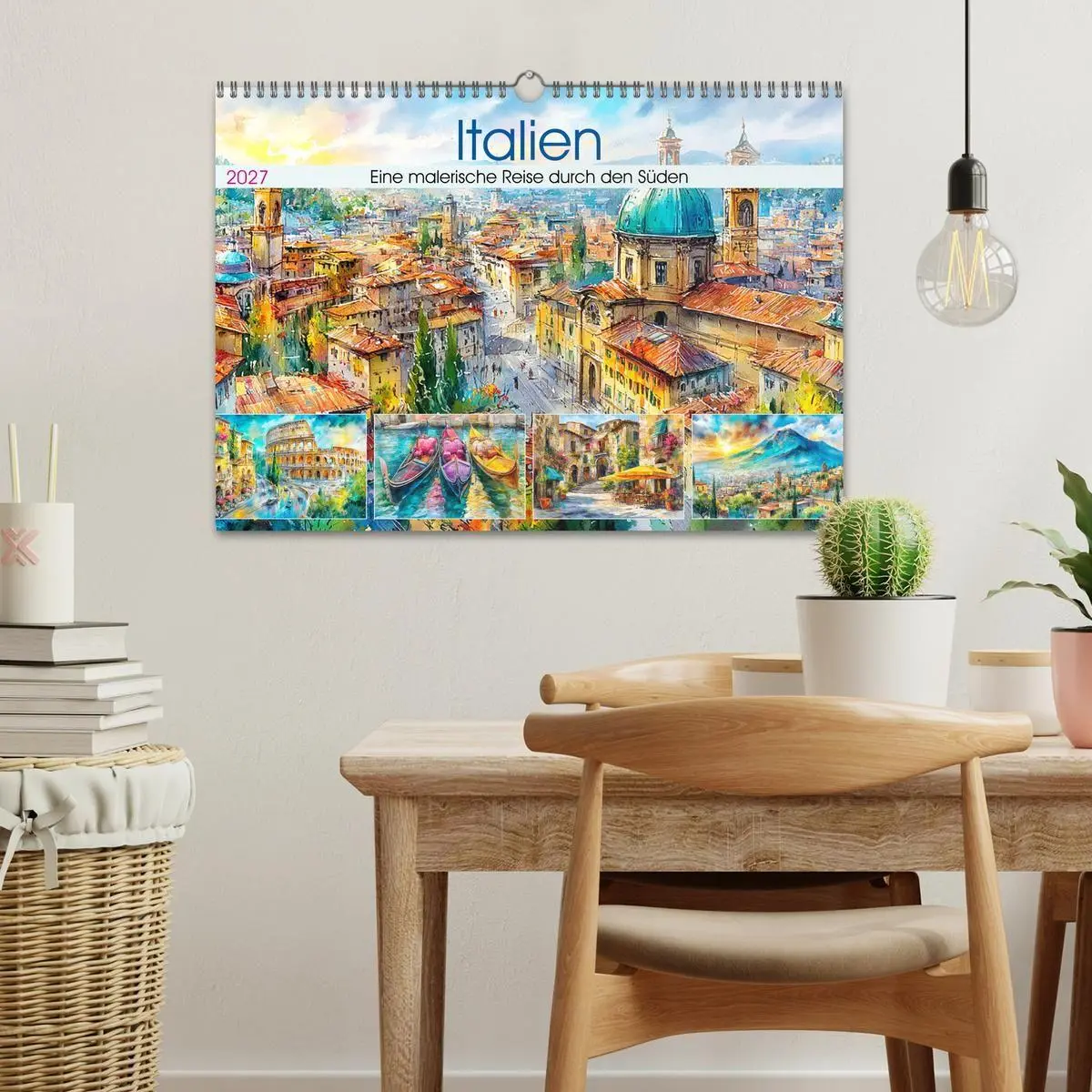 Bild: 9783516779417 | Italien. Eine malerische Reise durch den Süden (Wandkalender 2027...