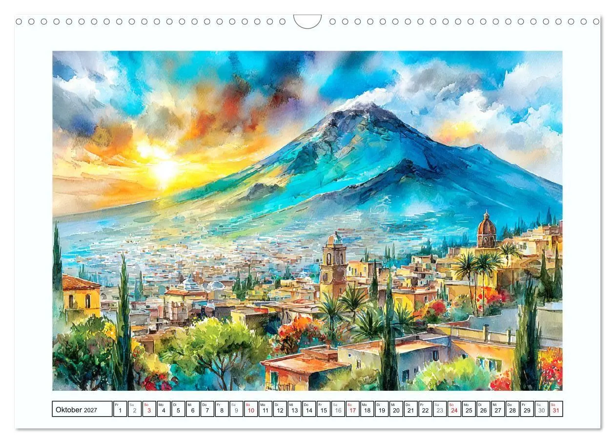 Bild: 9783516779417 | Italien. Eine malerische Reise durch den Süden (Wandkalender 2027...