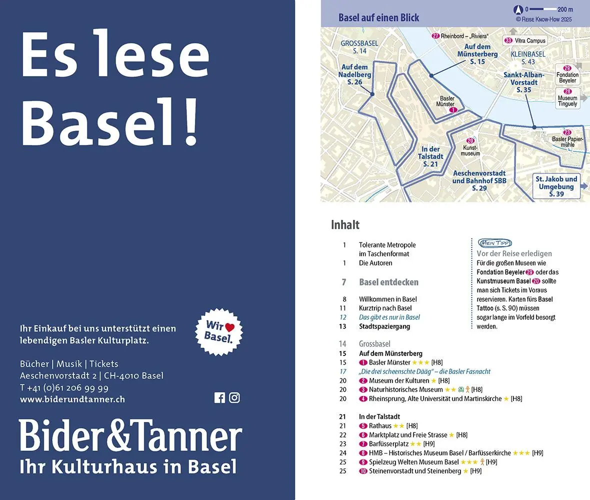 Bild: 9783831739417 | Reise Know-How CityTrip Basel | Peter Kränzle (u. a.) | Taschenbuch