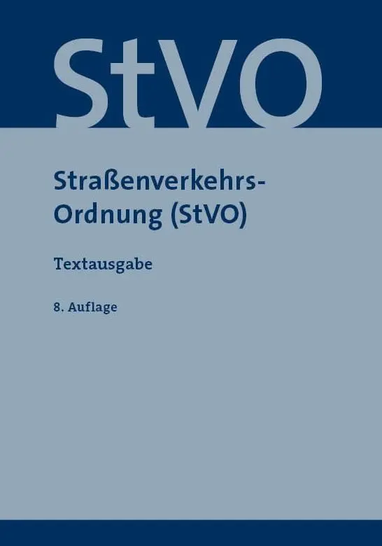 Cover: 9783949409417 | Straßenverkehrsordnung (StVO) | Textausgabe | Taschenbuch | 196 S.