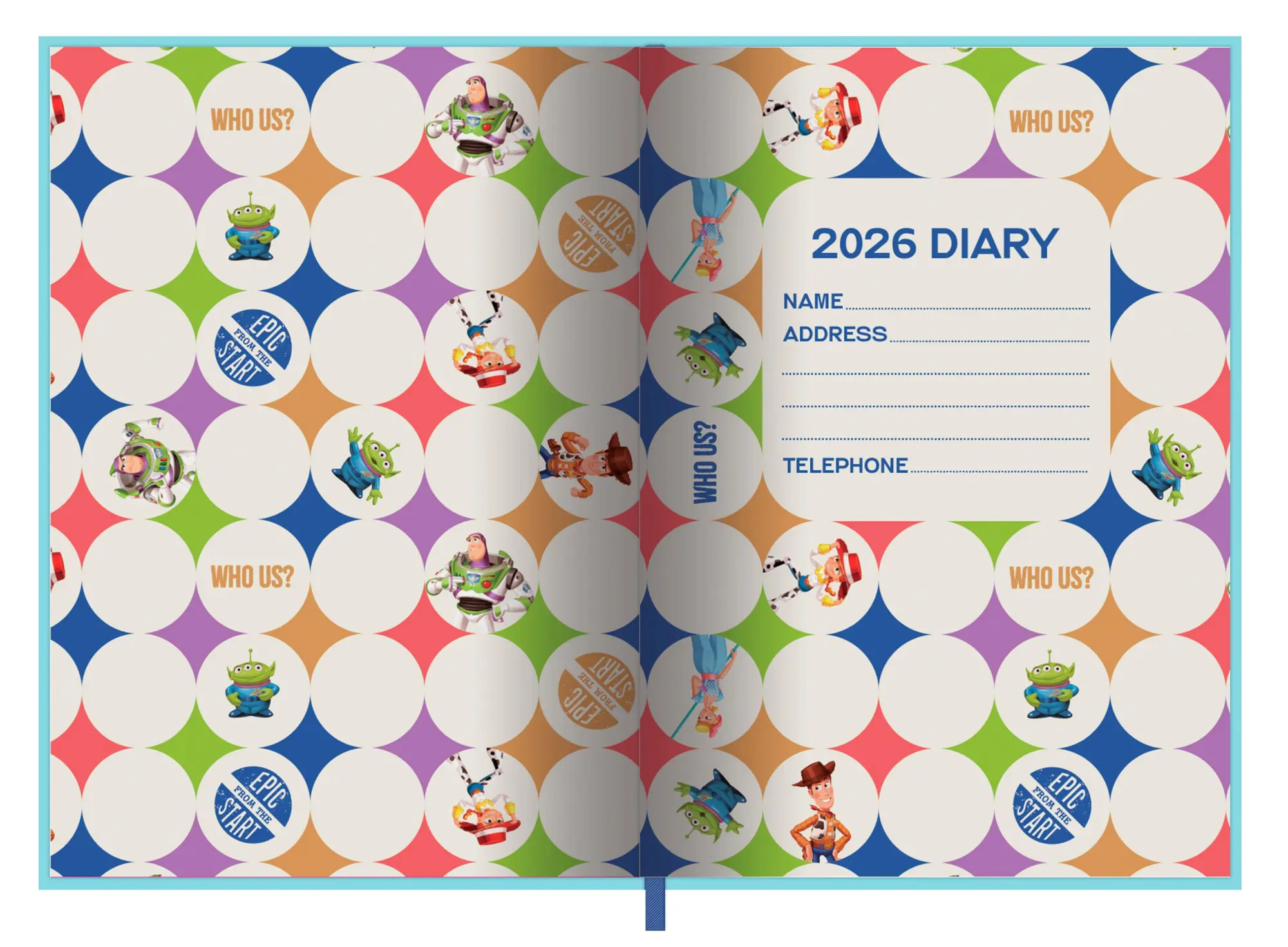 Bild: 5063457029517 | TOY STORY - Buchkalender im Format 14,8 x 21 | Kalender | 336 S.