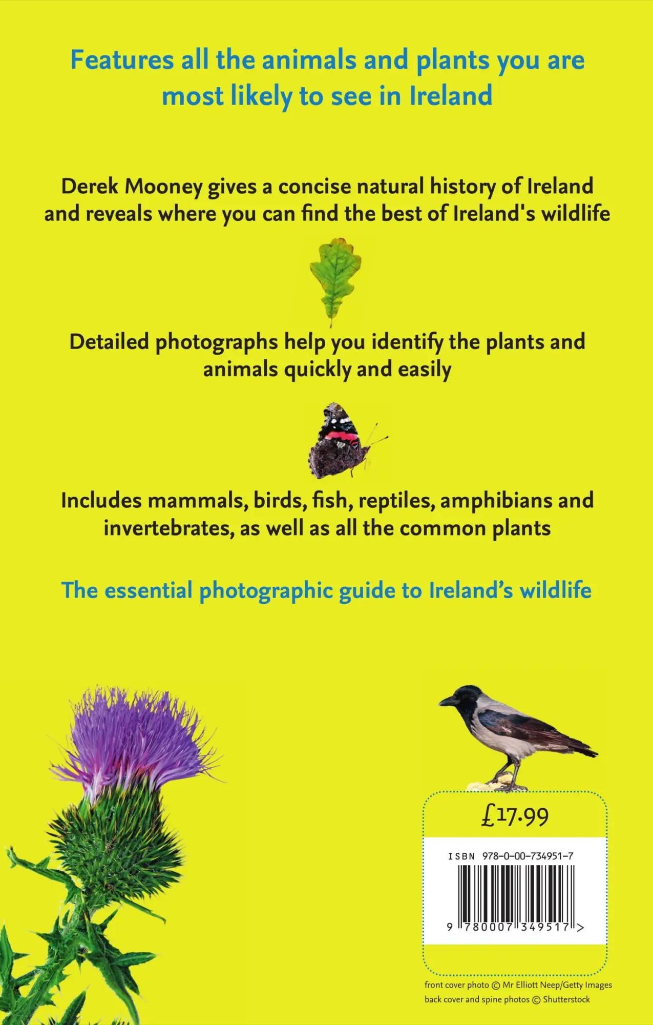 Rückseite: 9780007349517 | Collins Complete Irish Wildlife | Introduction by Derek Mooney | Buch