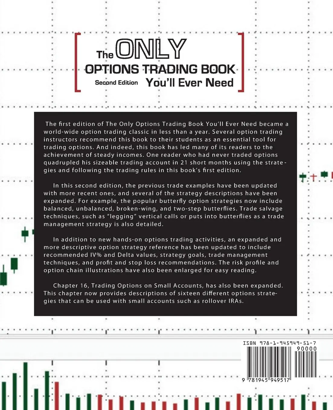 Rückseite: 9781945949517 | The Only Options Trading Book You'll Ever Need (Second Edition) | Buch