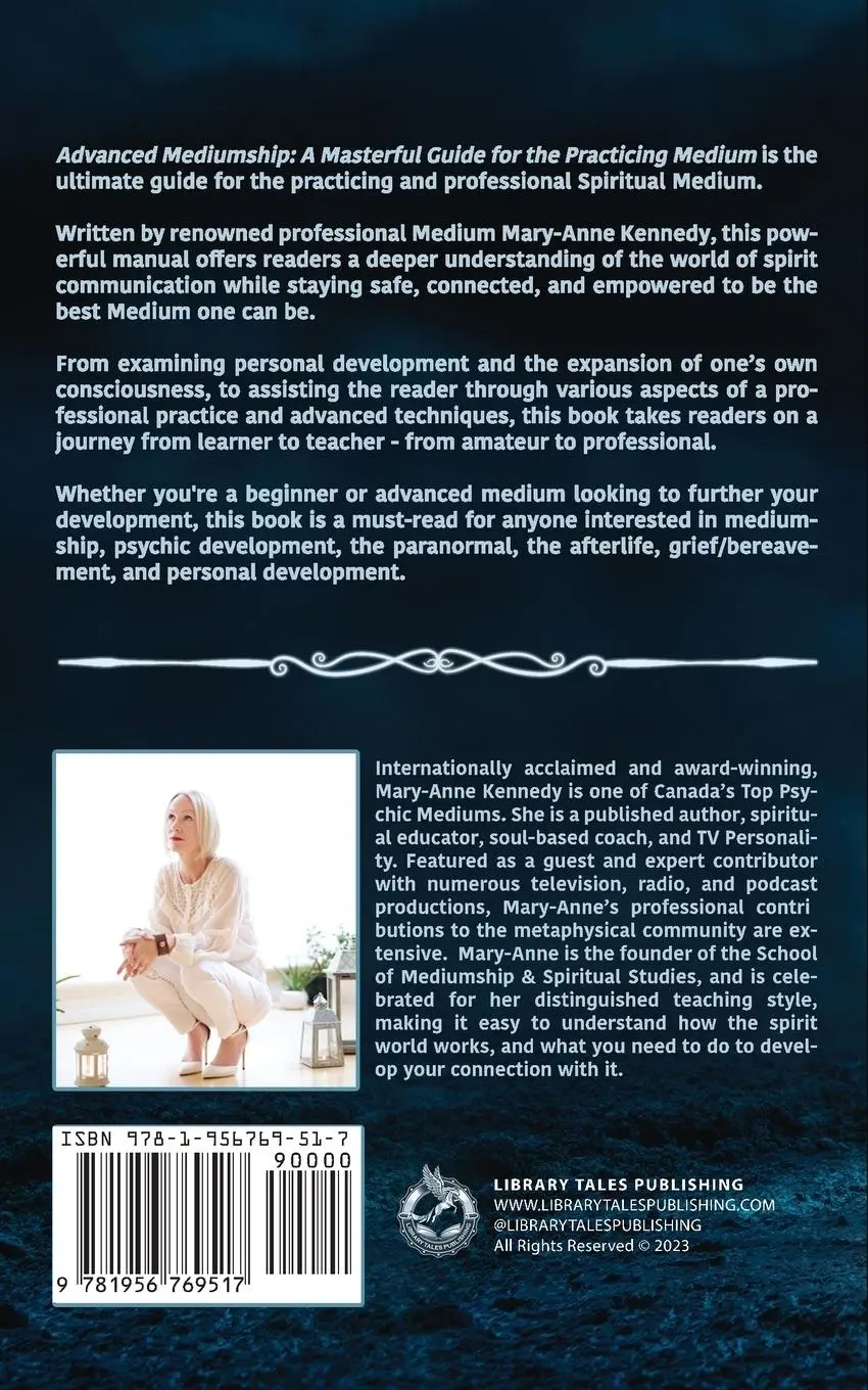 Rückseite: 9781956769517 | Advanced Mediumship | A Masterful Guide for the Practicing Medium