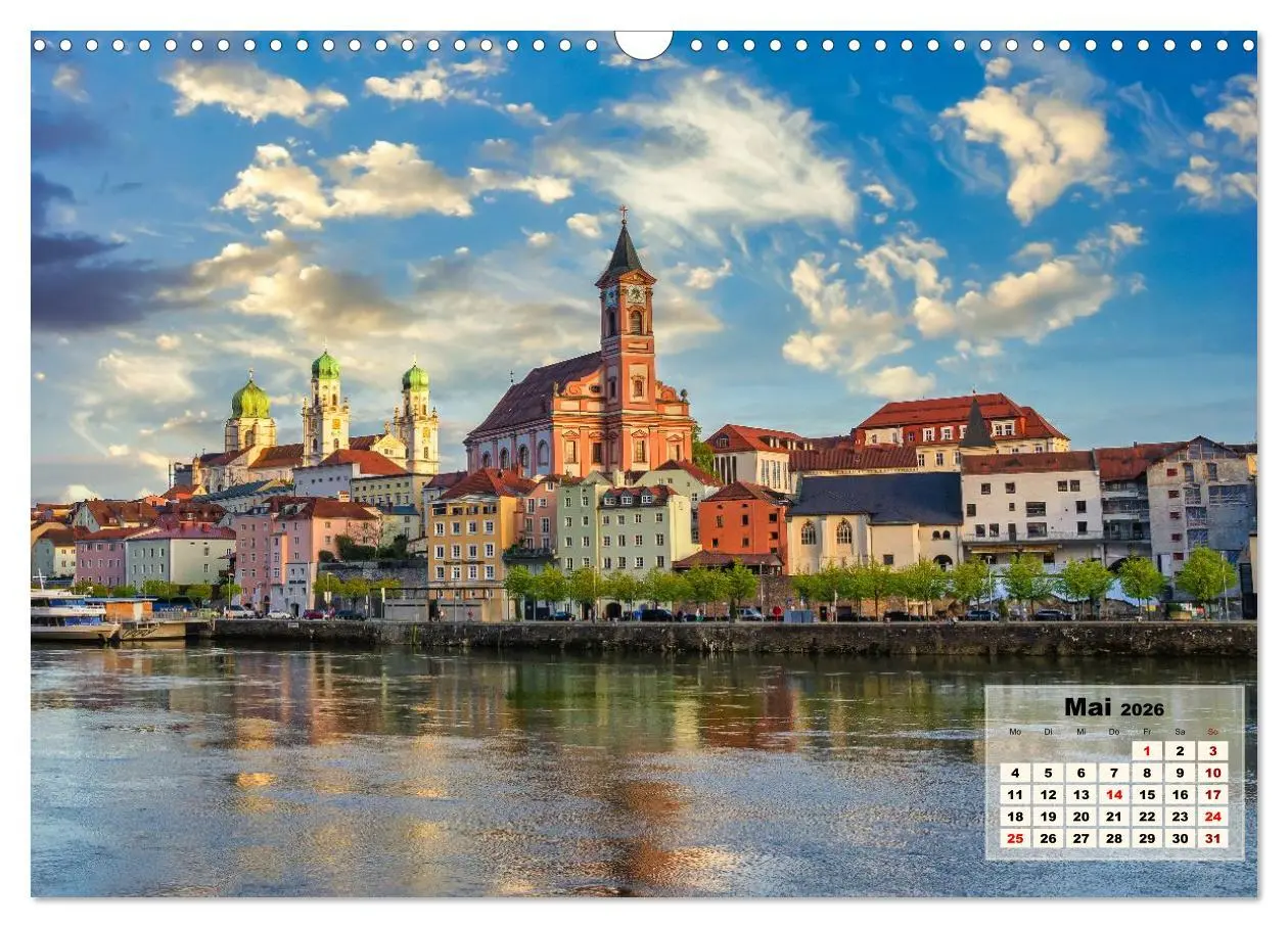 Bild: 9783457299517 | Die schöne blaue Donau (Wandkalender 2026 DIN A3 quer), CALVENDO...