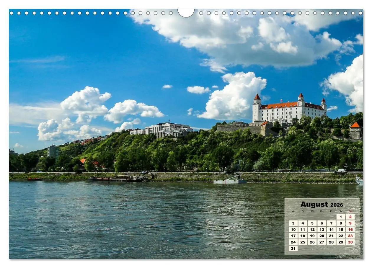 Bild: 9783457299517 | Die schöne blaue Donau (Wandkalender 2026 DIN A3 quer), CALVENDO...