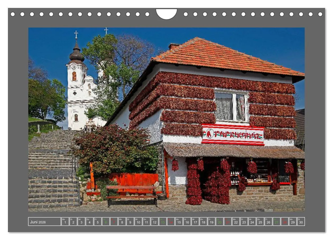 Bild: 9783516219517 | Ungarn - um den westlichen Balaton (Wandkalender 2026 DIN A4 quer),...