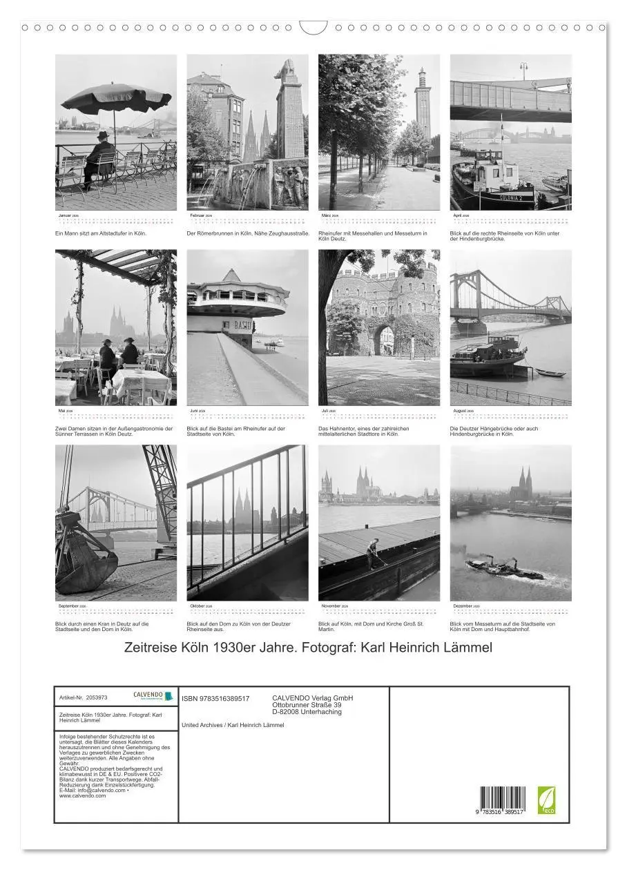 Bild: 9783516389517 | Zeitreise Köln 1930er Jahre. Fotograf: Karl Heinrich Lämmel...