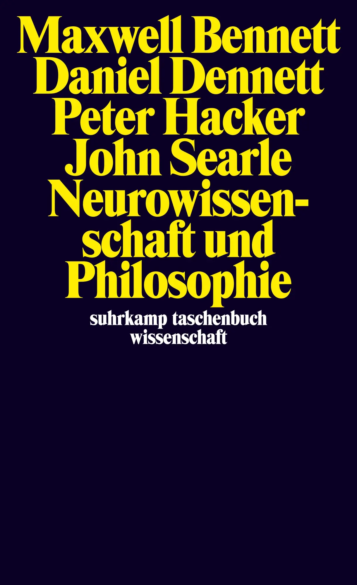 Cover: 9783518299517 | Neurowissenschaft und Philosophie | Gehirn, Geist und Sprache | Buch