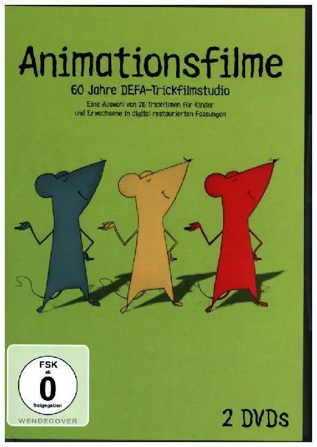 Animationsfilme - 60 Jahre DEFA-Studio für Trickfilm Dresden,2 DVD