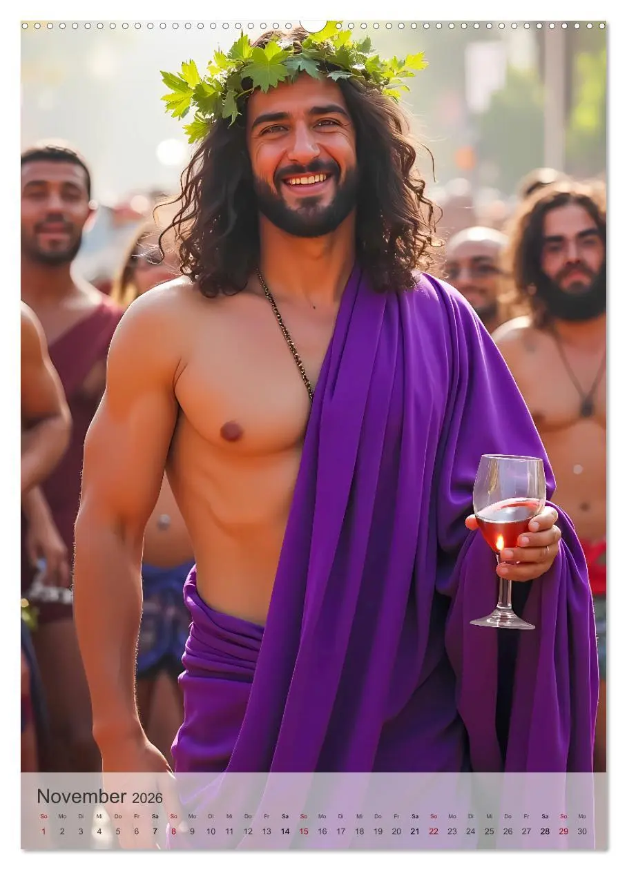 Bild: 9783457289617 | Griechische Mythologie - Götter, Helden und Monster (Wandkalender...