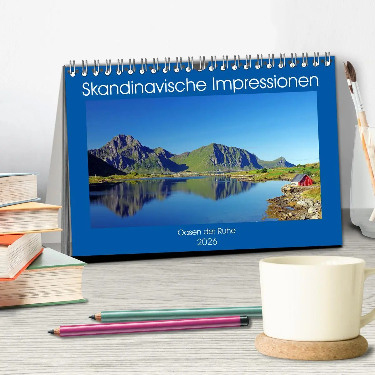 Bild: 9783516209617 | Skandinavische Impressionen - Oasen der Ruhe (Tischkalender 2026...