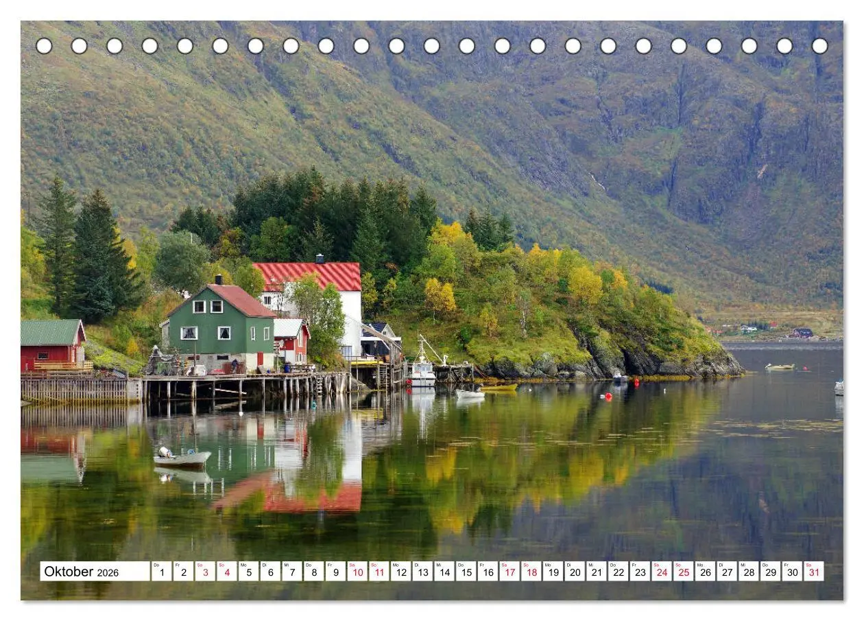 Bild: 9783516209617 | Skandinavische Impressionen - Oasen der Ruhe (Tischkalender 2026...