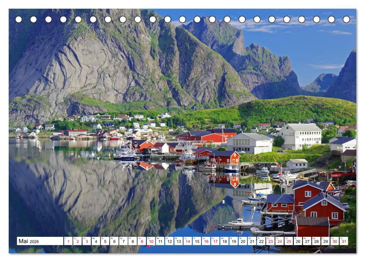 Bild: 9783516209617 | Skandinavische Impressionen - Oasen der Ruhe (Tischkalender 2026...