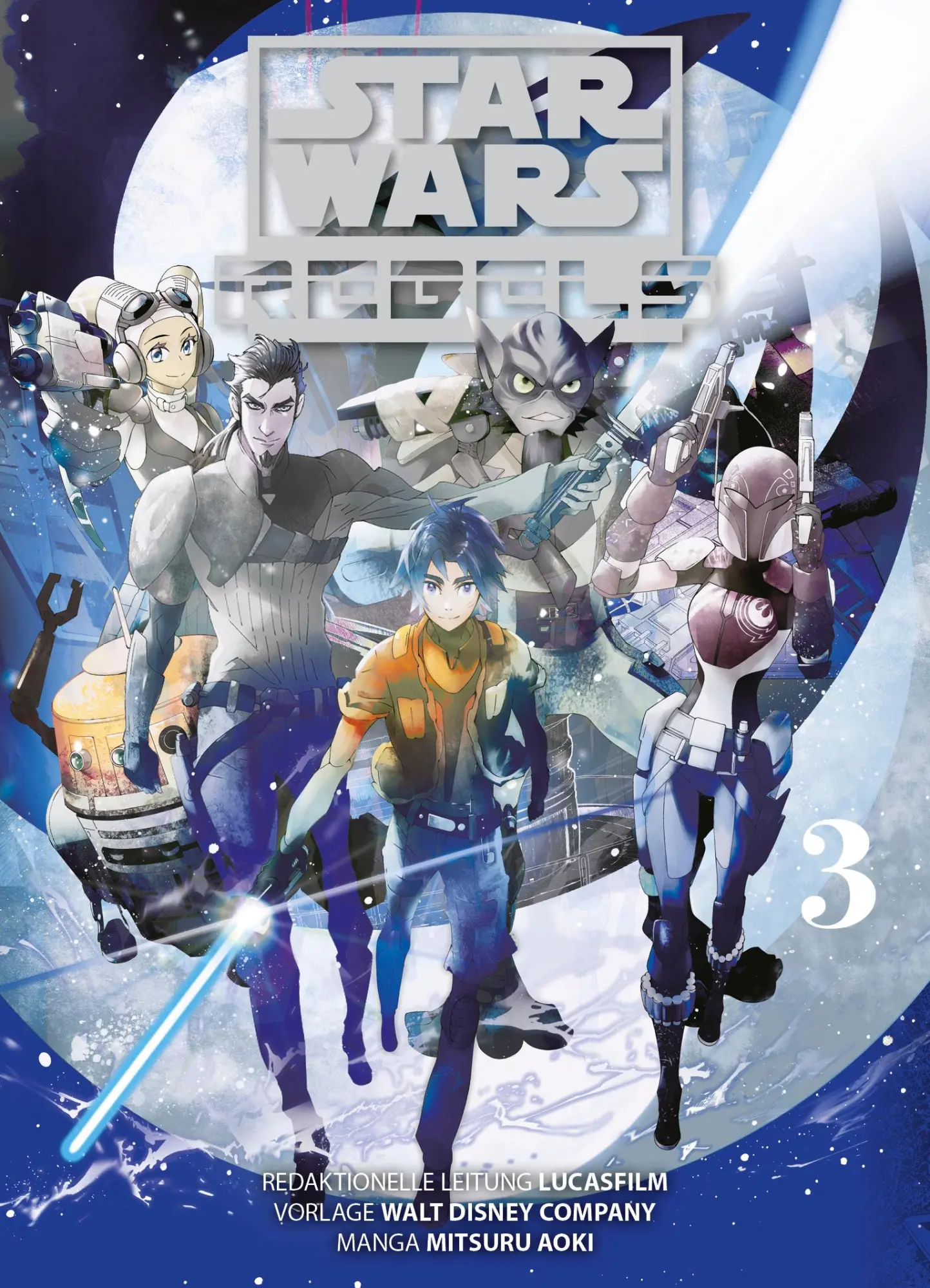 Cover: 9783741629617 | Star Wars - Rebels (Manga) 03 | Der Manga zur Animationsserie! | Aoki
