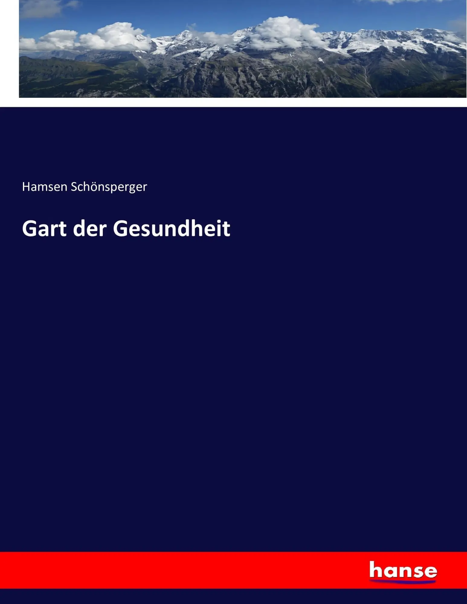 Cover: 9783743609617 | Gart der Gesundheit | Hamsen Schönsperger | Taschenbuch | 524 S.