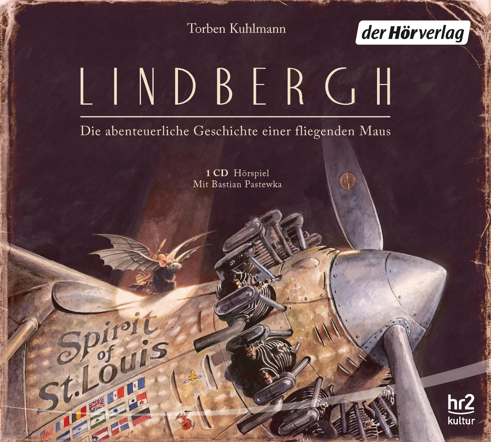 Cover: 9783844519617 | Lindbergh | Die abenteuerliche Geschichte einer fliegenden Maus | CD
