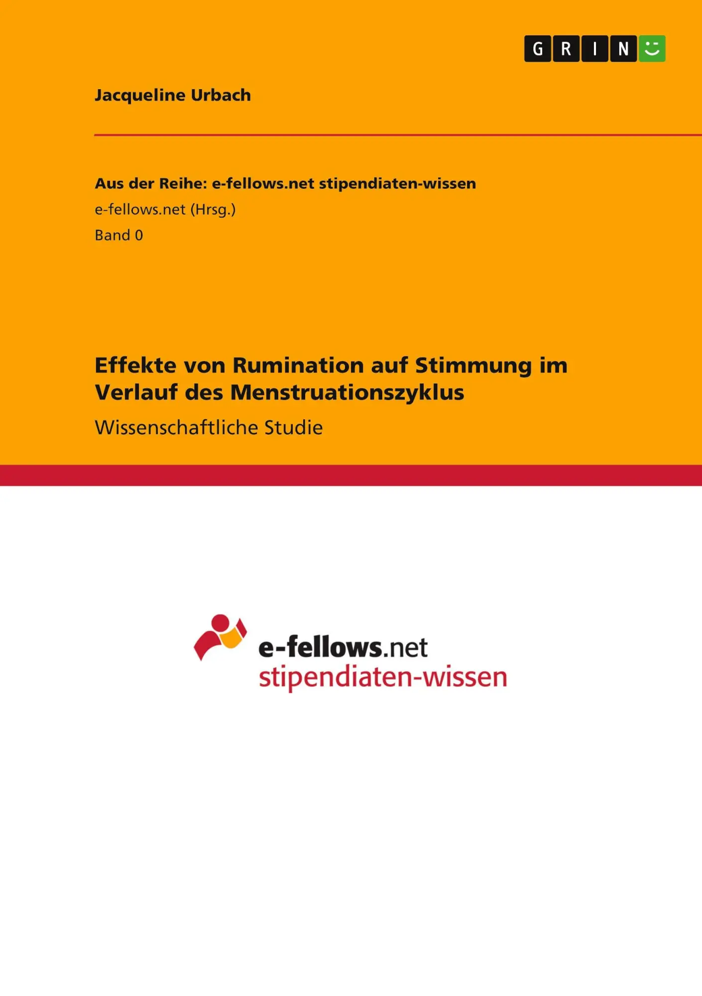 Cover: 9783963559617 | Effekte von Rumination auf Stimmung im Verlauf des Menstruationszyklus