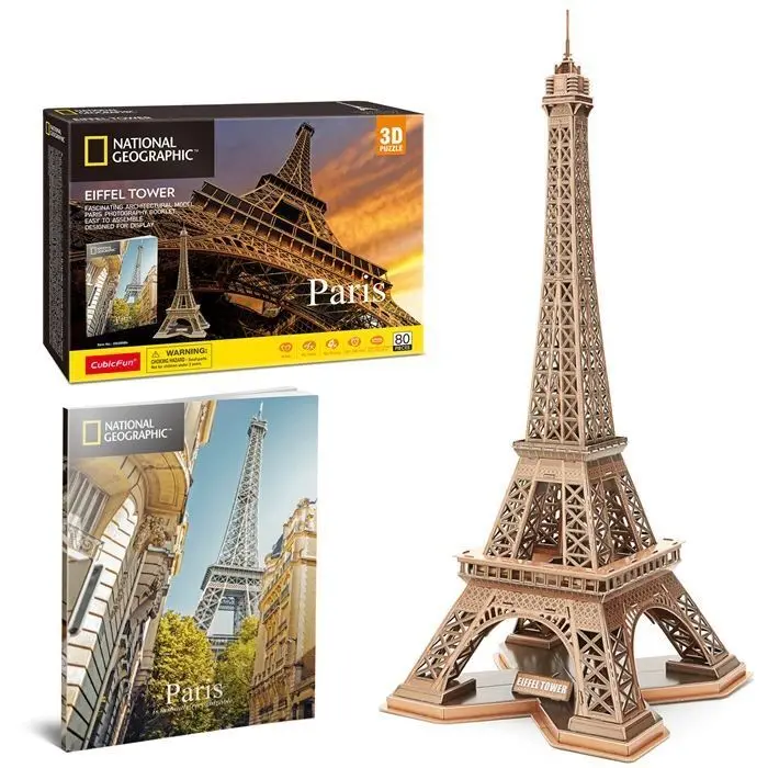 Bild: 7640409429717 | CUBICFUN - 3D Puzzle Eiffelturm 80 Teile | Spiel | 660998 | 2026