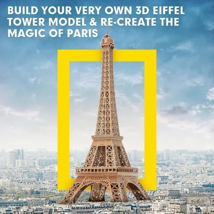 Bild: 7640409429717 | CUBICFUN - 3D Puzzle Eiffelturm 80 Teile | Spiel | 660998 | 2026