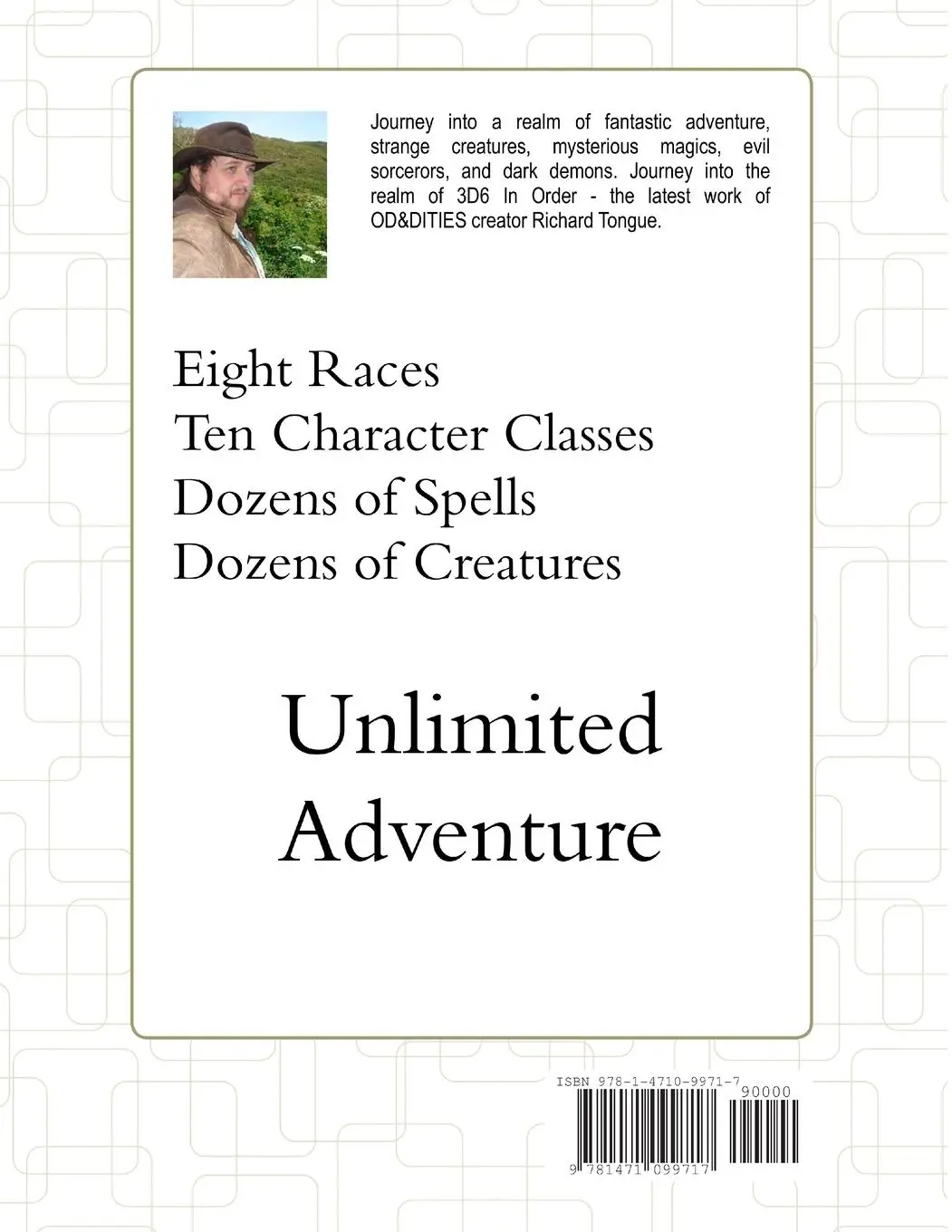 Rückseite: 9781471099717 | 3D6 In Order | Richard Tongue | Taschenbuch | Englisch | 2011