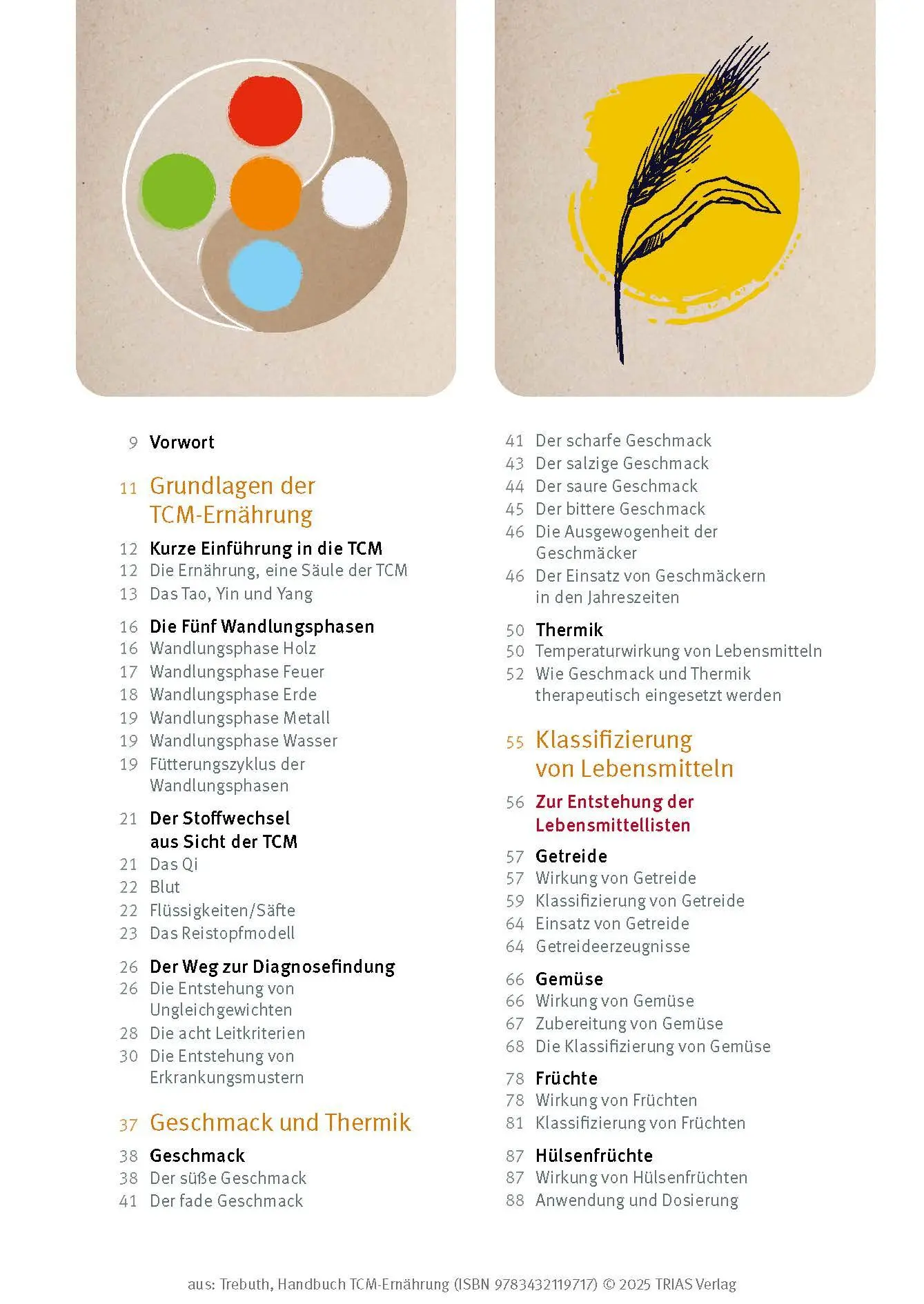 Bild: 9783432119717 | Handbuch TCM-Ernährung | Beatrice Trebuth (u. a.) | Taschenbuch | 2025