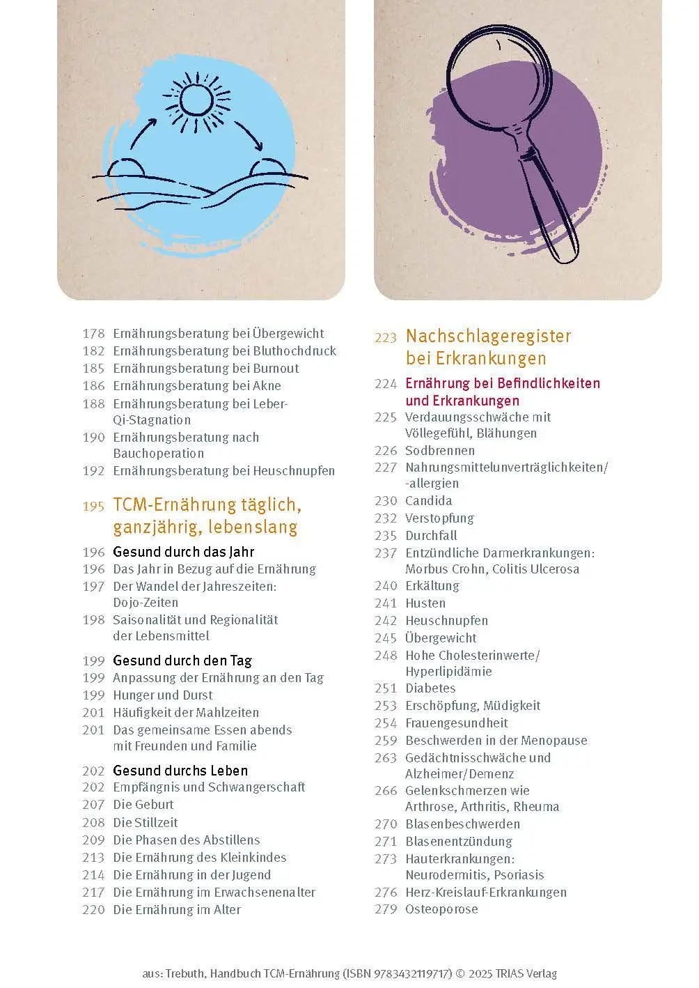 Bild: 9783432119717 | Handbuch TCM-Ernährung | Beatrice Trebuth (u. a.) | Taschenbuch | 2025