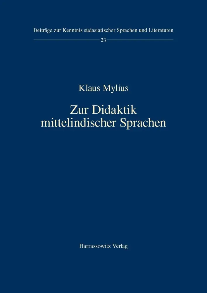 Cover: 9783447069717 | Zur Didaktik mittelindischer Sprachen | Klaus Mylius | Taschenbuch