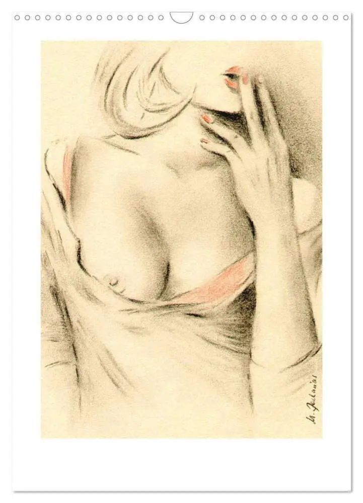 Bild: 9783457039717 | Erotische Malerei - Akt und Dessous (Wandkalender 2025 DIN A3...