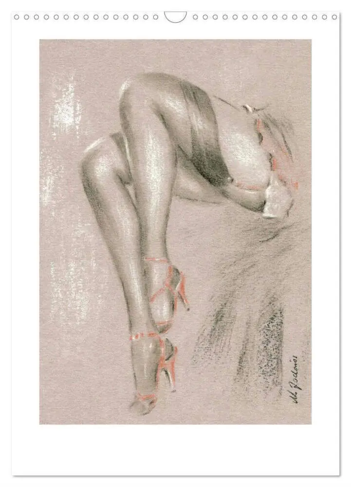 Bild: 9783457039717 | Erotische Malerei - Akt und Dessous (Wandkalender 2025 DIN A3...