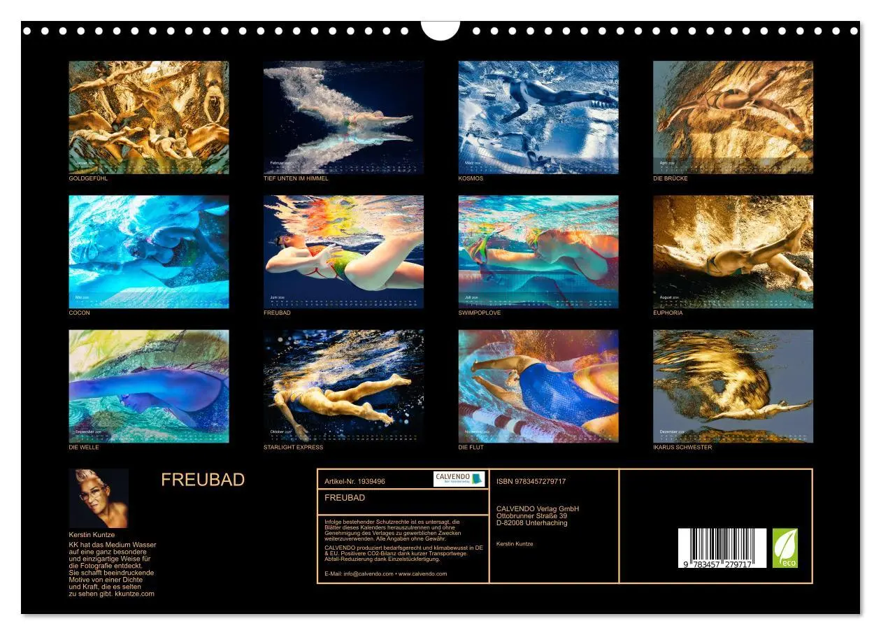 Bild: 9783457279717 | FREUBAD (Wandkalender 2026 DIN A3 quer), CALVENDO Monatskalender