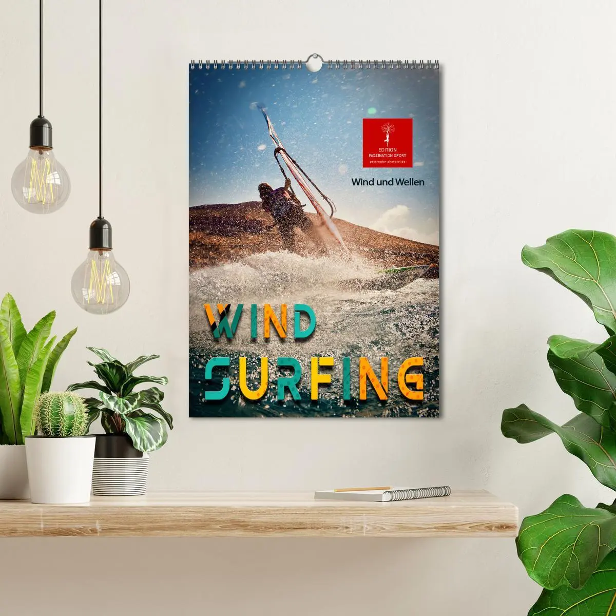 Bild: 9783516369717 | Windsurfing - Wind und Wellen (Wandkalender 2026 DIN A3 hoch),...
