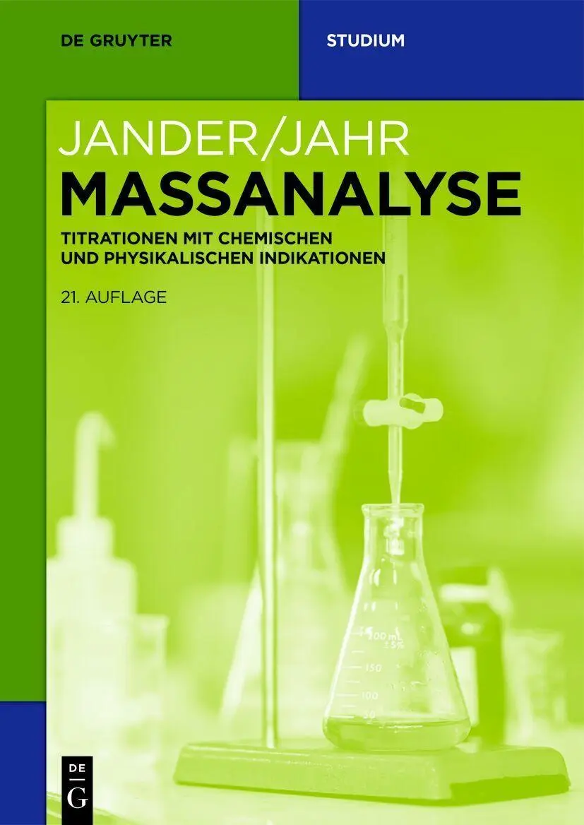 Cover: 9783111349817 | Maßanalyse | Lena Harwardt (u. a.) | Taschenbuch | De Gruyter Studium