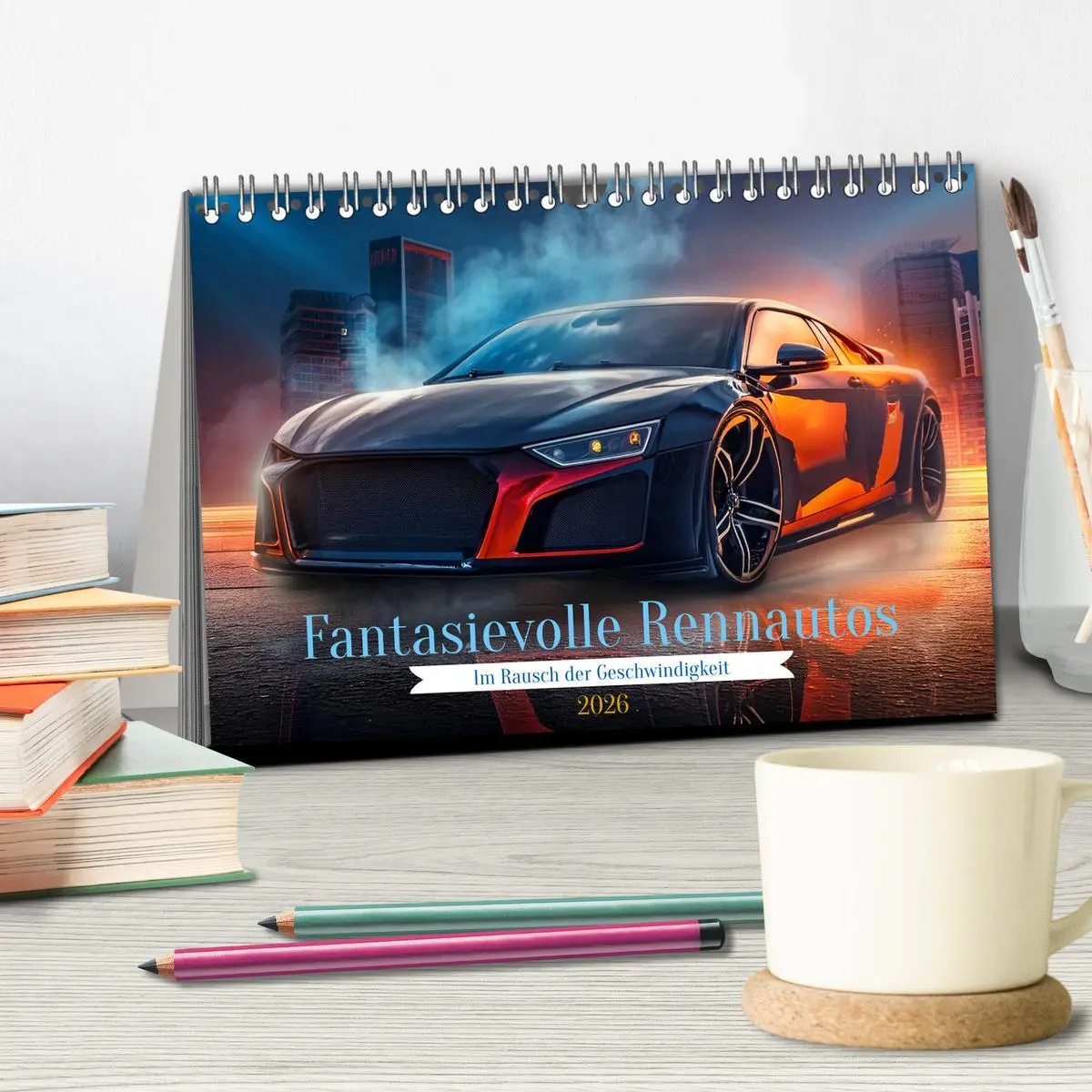 Bild: 9783457409817 | Fantasievolle Rennautos - Im Rausch der Geschwindigkeit...