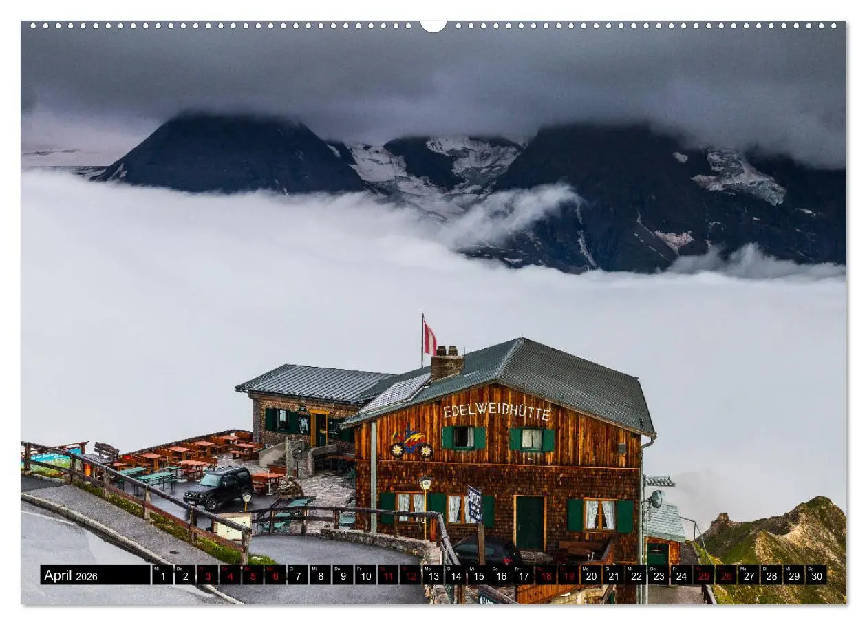 Bild: 9783457889817 | Am Großglockner. Berge, Straße, Natur (Wandkalender 2026 DIN A2...